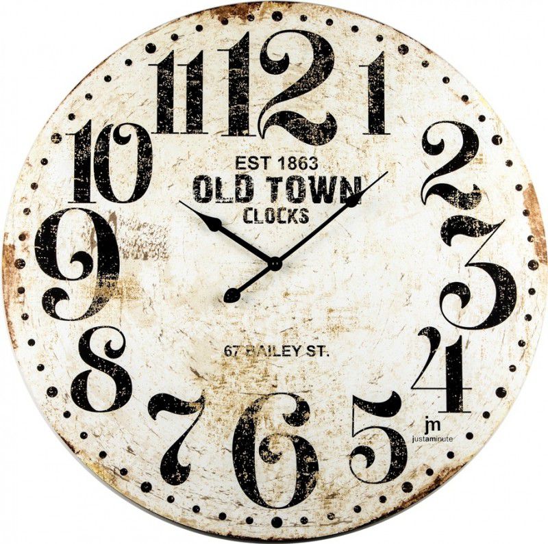 Designové nástěnné hodiny 21486 Lowell 60cm - FORLIVING