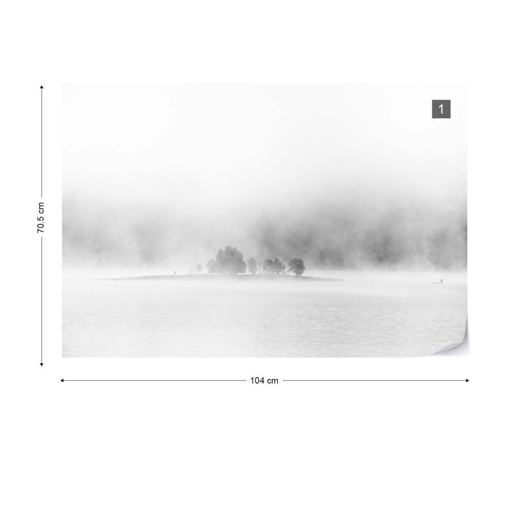 Fototapeta GLIX - White Lake + lepidlo ZDARMA Vliesová tapeta  - 104x70 cm - GLIX DECO s.r.o.