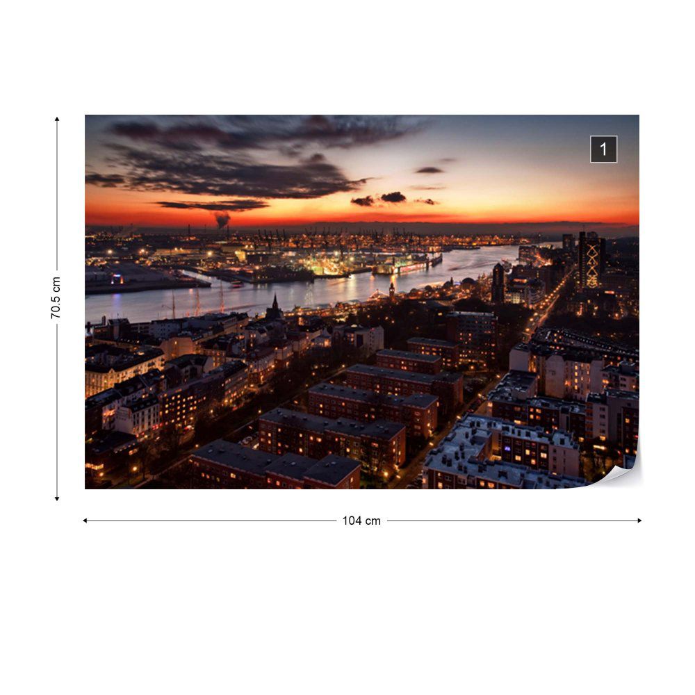Fototapeta GLIX - Winter Sunset + lepidlo ZDARMA Vliesová tapeta  - 104x70 cm - GLIX DECO s.r.o.