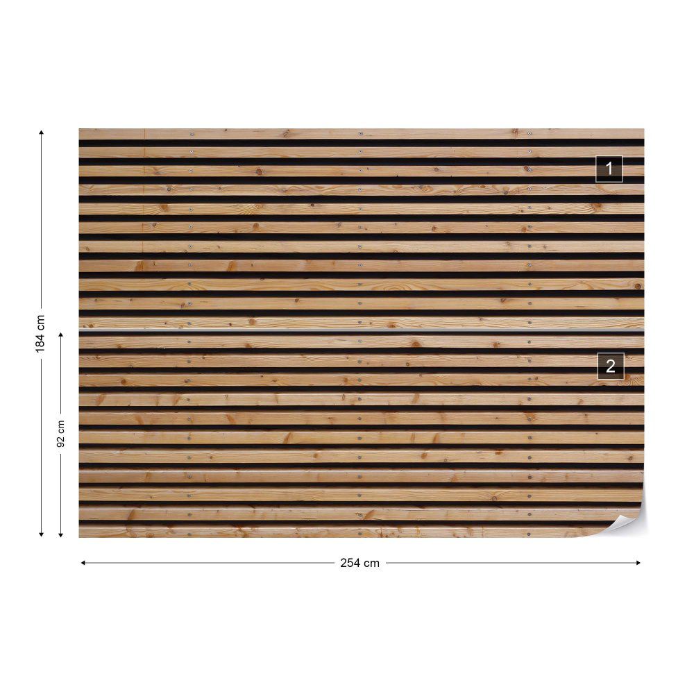 Fototapeta GLIX - Wood Plank + lepidlo ZDARMA Papírová tapeta  - 254x184 cm - GLIX DECO s.r.o.