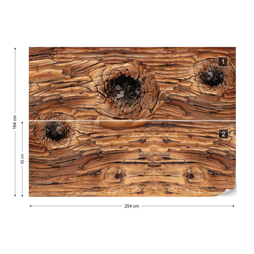 Fototapeta GLIX - Wood Texture 2 + lepidlo ZDARMA Papírová tapeta  - 254x184 cm - GLIX DECO s.r.o.