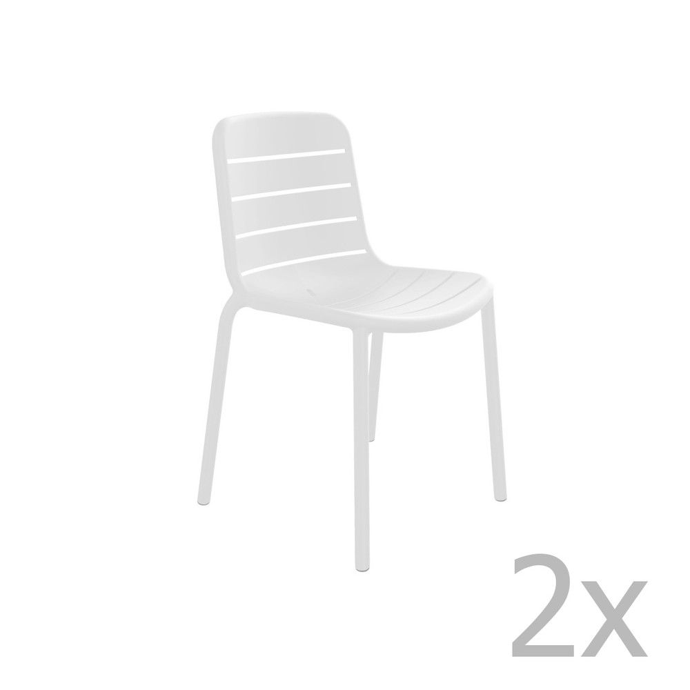 Židle Gina bílá  - 96design.cz