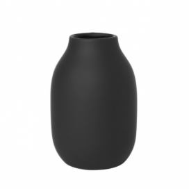 Váza malá, porcelánová, černá BLOMUS