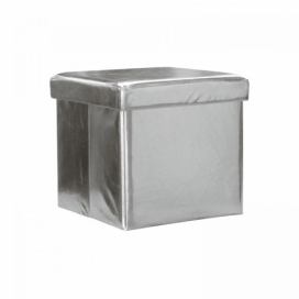Idea Sedací úložný box stříbrný