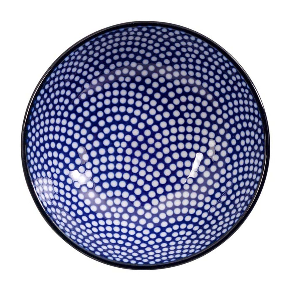 Modro-bílý talíř Tokyo Design Studio Nippon Dot, ø 9,5 cm - Bonami.cz