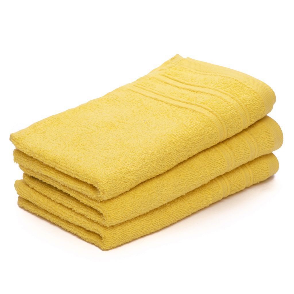 Dětský ručník Bella žlutý 30x50 cm - Výprodej Povlečení