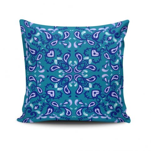 Polštář s příměsí bavlny Cushion Love Azulo Duro, 45 x 45 cm - Bonami.cz