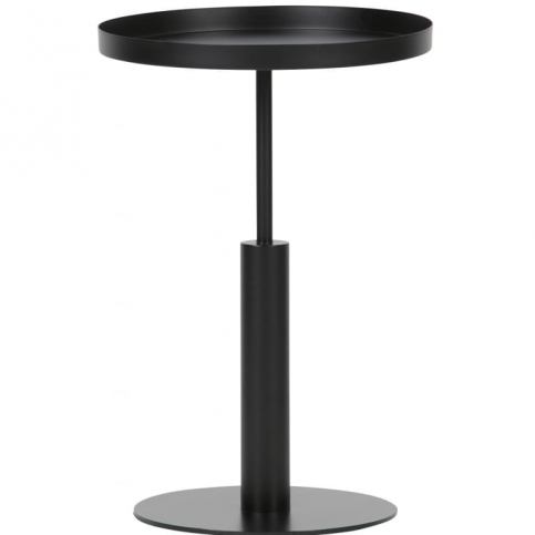 Odkládací stolek Precious Ø 40 cm, černá - Designovynabytek.cz