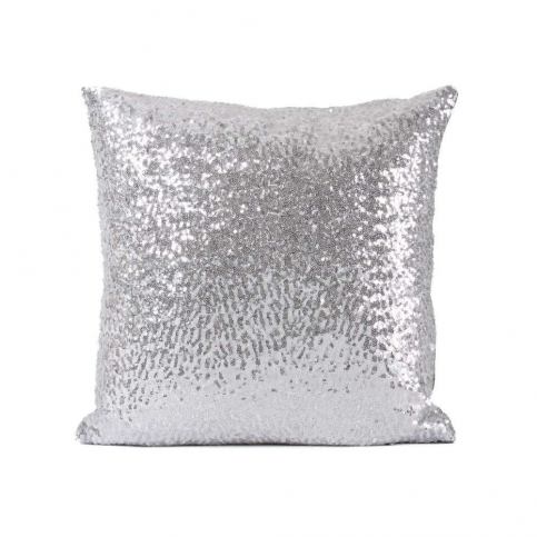 Povlak na polštář s flitry ve stříbrné barvě Minimalist Cushion Covers, 40 x 40 cm - Bonami.cz