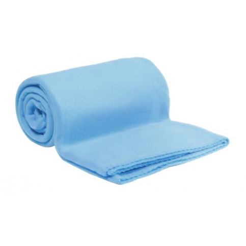 Fleecová deka světle modrá - Výprodej Povlečení