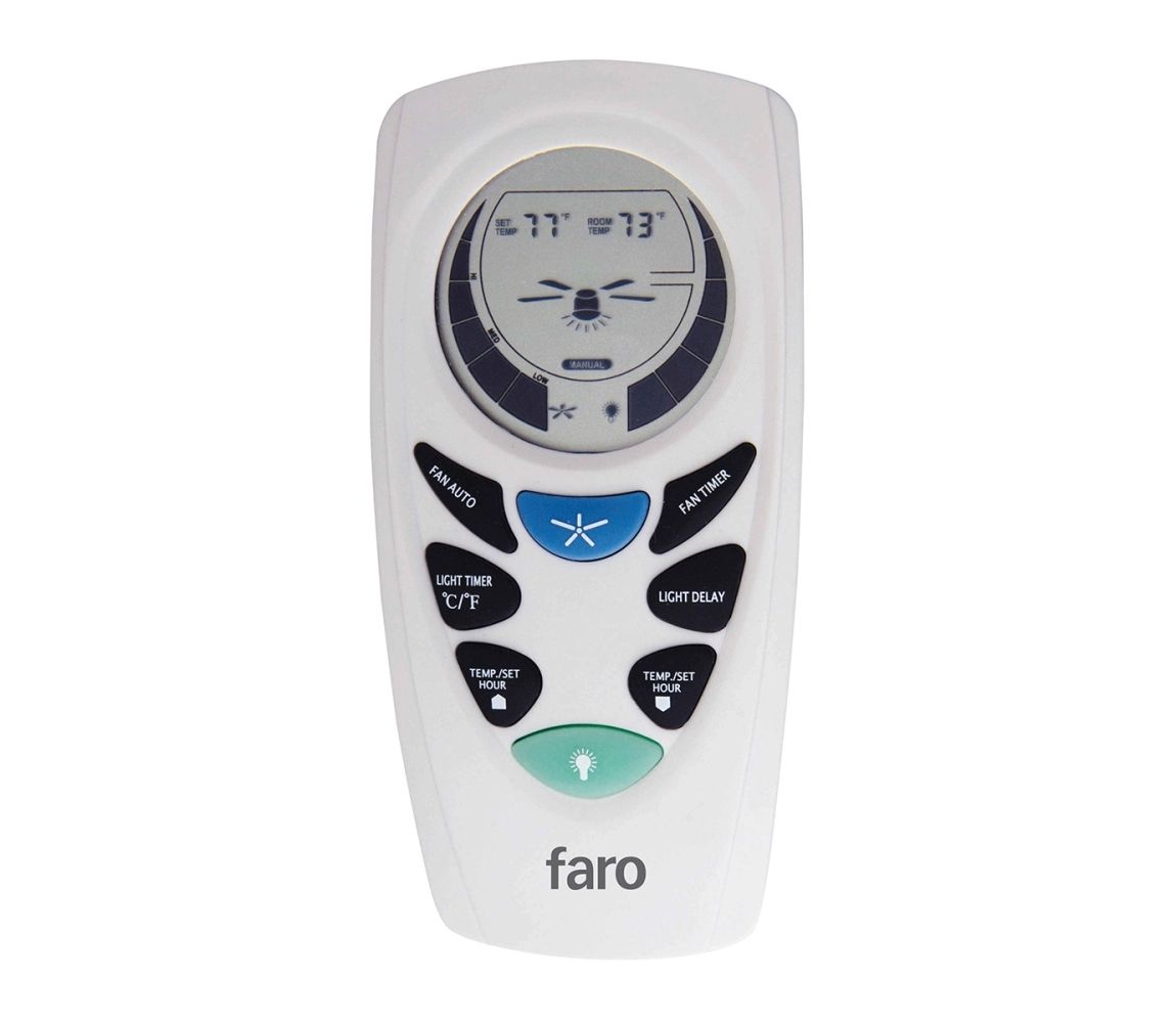 FARO Barcelona FARO 33937 - Programovatelný dálkový ovladač pro stropní látory  -  Svět-svítidel.cz