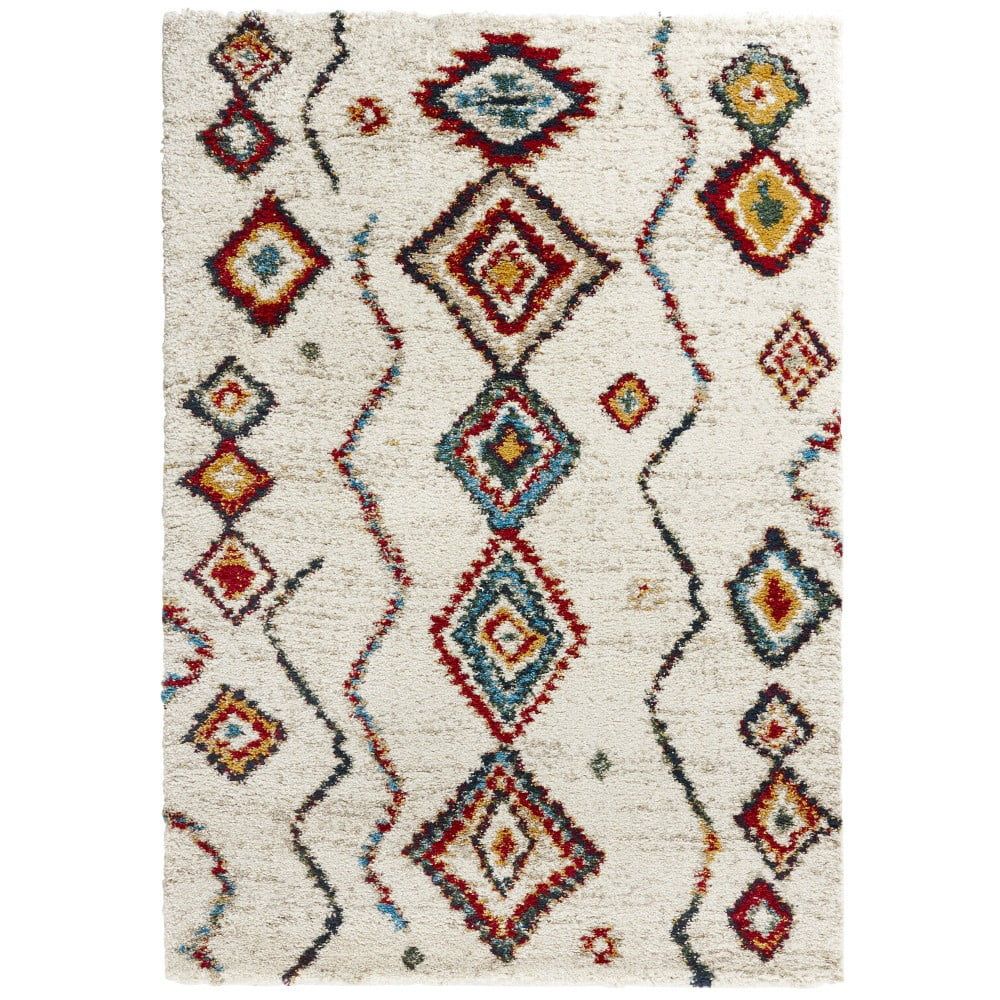 Krémový koberec Mint Rugs Geometric, 80 x 150 cm - Bonami.cz