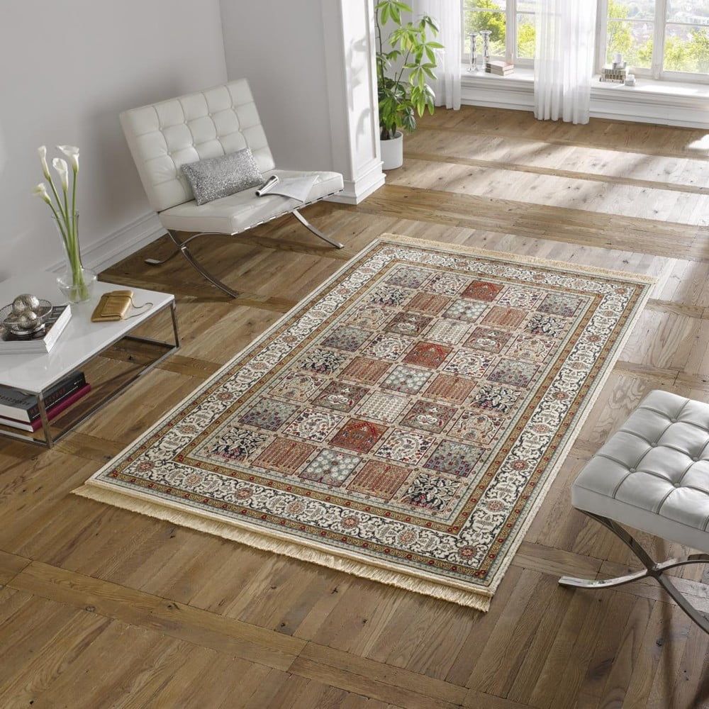 Krémový koberec z viskózy Mint Rugs Precious, 160 x 230 cm - Bonami.cz