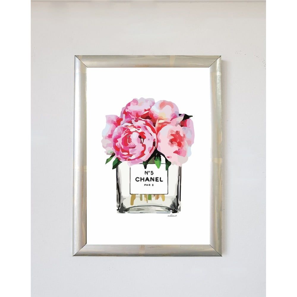 Nástěnný obraz v rámu Piacenza Art Flowers With Parfume, 23 x 33 cm - Bonami.cz
