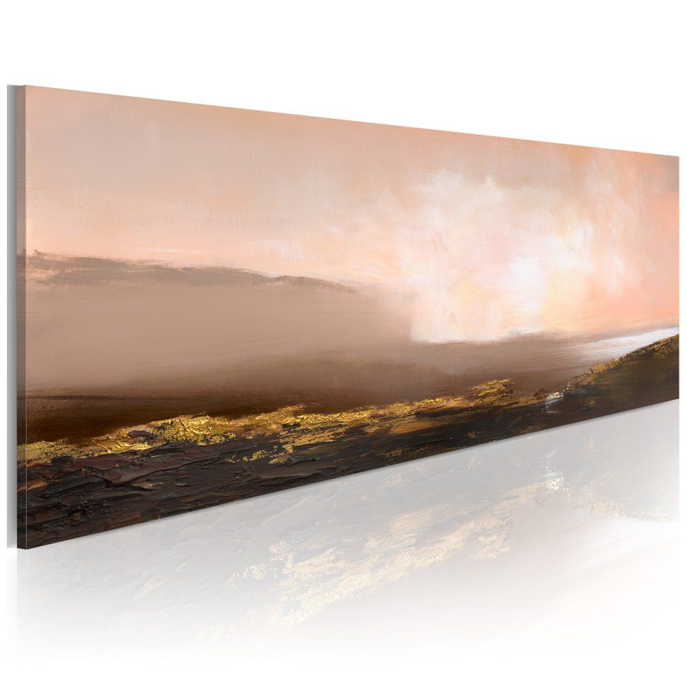 Bimago Ručně malovaný obraz - Seaside in the morning 100x40 cm - GLIX DECO s.r.o.