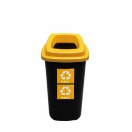 PLAFOR - Koš odpadkový 45l ke třídění odpadu žlutý