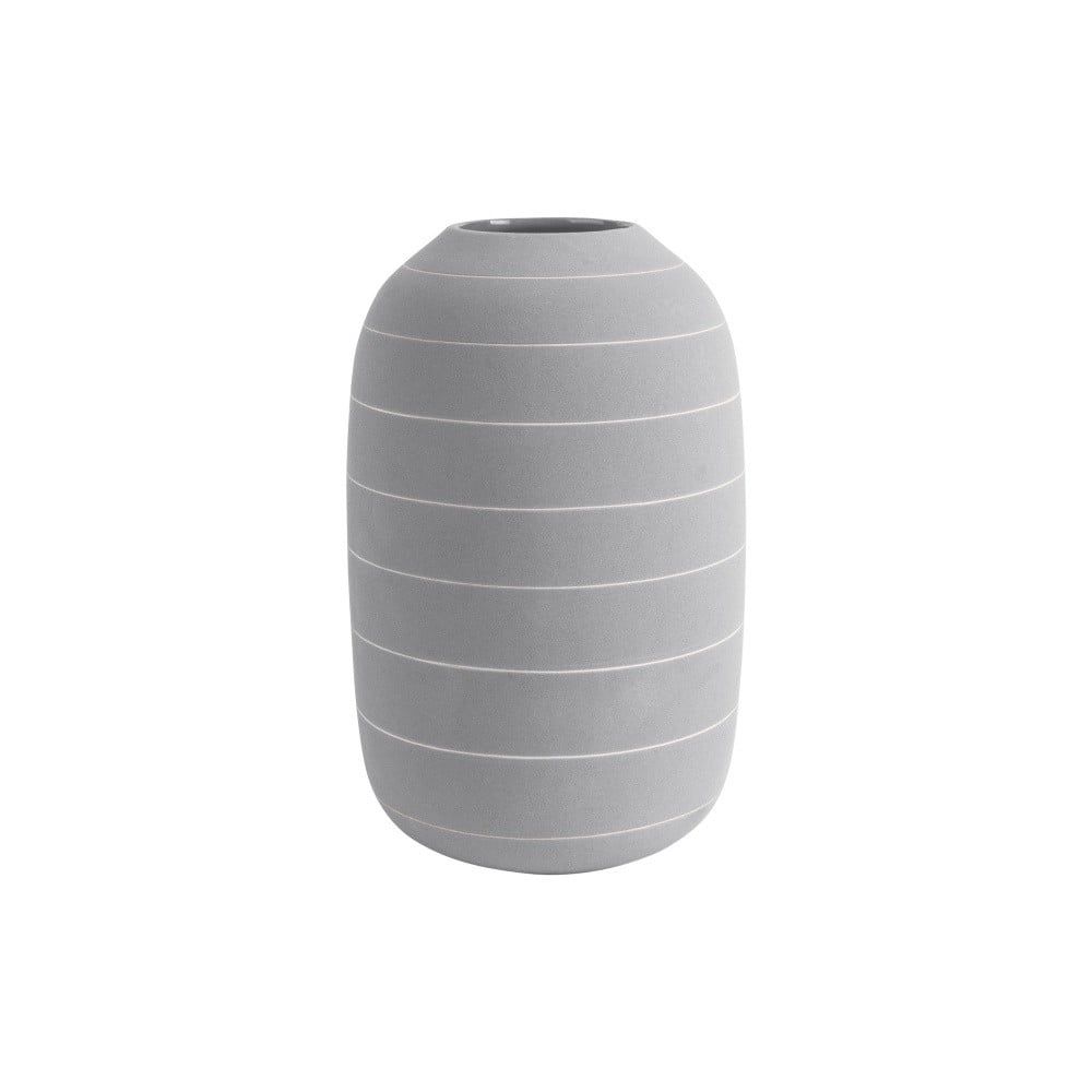 Světle šedá keramická váza PT LIVING Terra, ⌀ 16 cm - Bonami.cz
