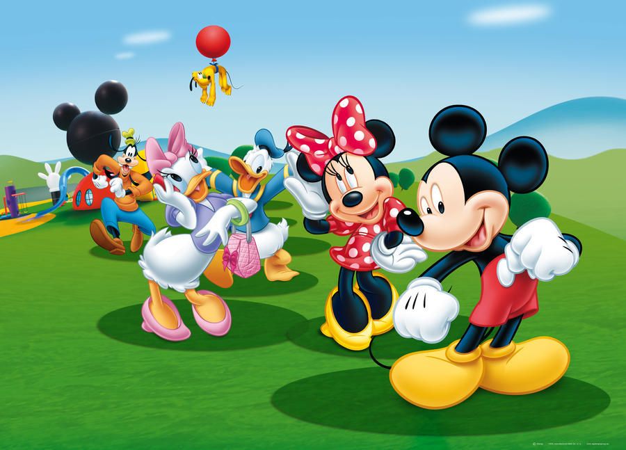 Fototapeta - Minnie & Mickey - GLIX DECO s.r.o.