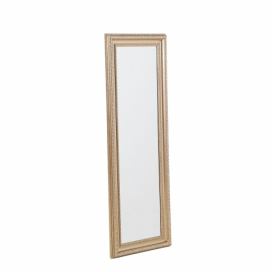 Zrcadlo 51x141cm stříbrno-zlaté AURILLAC Beliani.cz