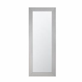 Nástěnné stříbrné zrcadlo 50 x 130 cm DERVAL