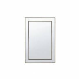 Nástěnné zrcadlo 60 x 90 cm zlaté / stříbrné FENIOUX Beliani.cz