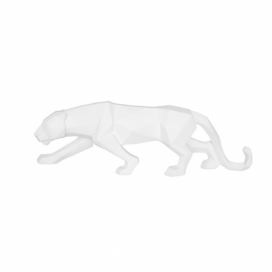 Matně bílá soška PT LIVING Origami Panther