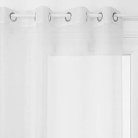 Atmosphera Záclona LOUIS v bílé barvě, skandinávský styl, 140 x 240 cm