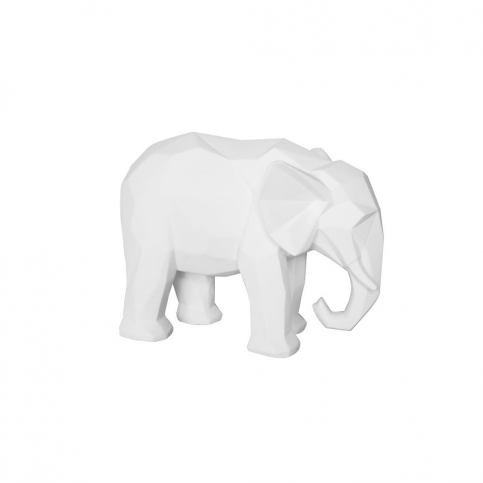 Matně bílá soška PT LIVING Origami Elephant - Bonami.cz
