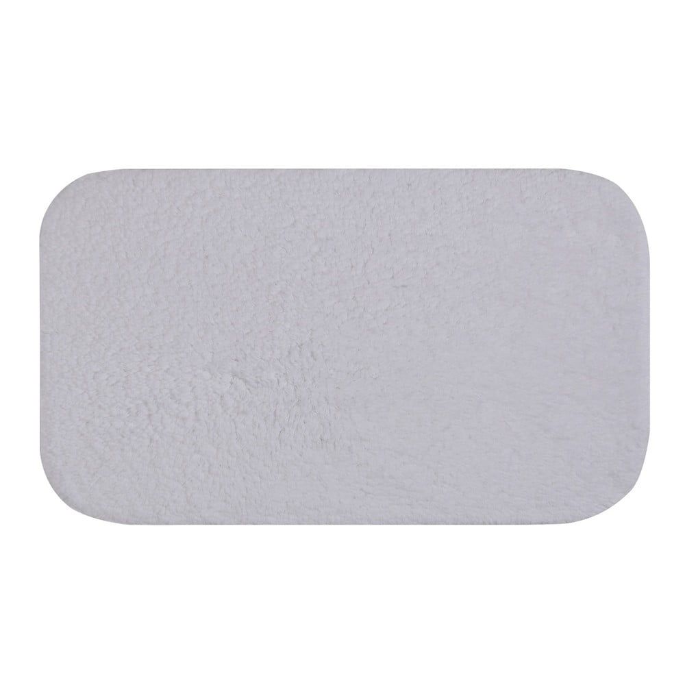 Bílá koupelnová předložka Confetti Bathmats Organic 1500, 50 x 85 cm - Bonami.cz