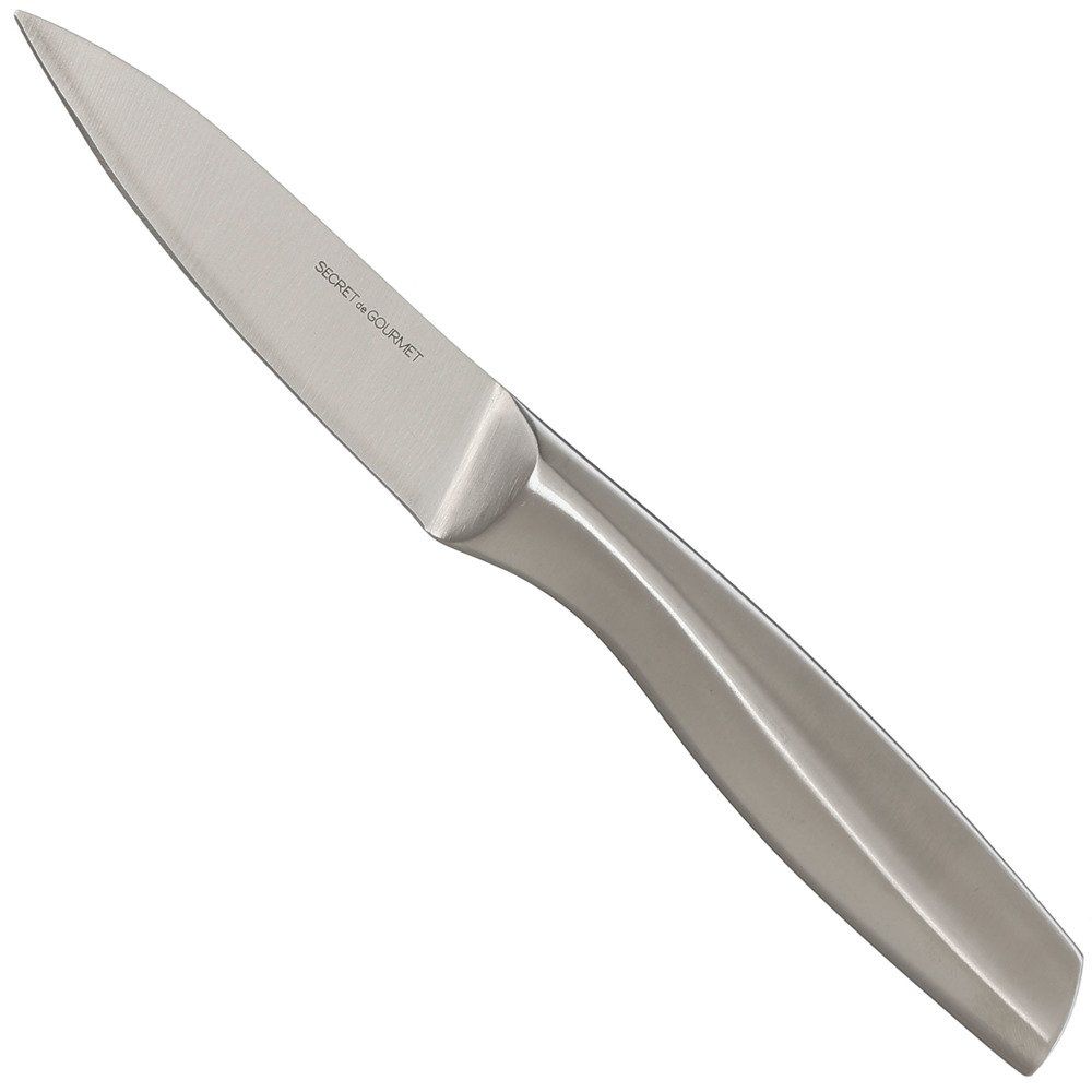 Secret de Gourmet Stříbrný nůž z nerezové oceli na krájení a loupání ovoce - EMAKO.CZ s.r.o.