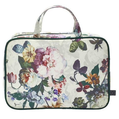 Essenza Prostorná Kosmetická s květinovým vzorem, cestovní taška na kosmetiku, taška, - EMAKO.CZ s.r.o.
