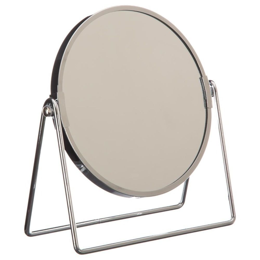 5five Simply Smart Kovové zrcadlo, stolní zrcadlo, stojící zrcadlo, kosmetické, průměr 17 cm - EMAKO.CZ s.r.o.