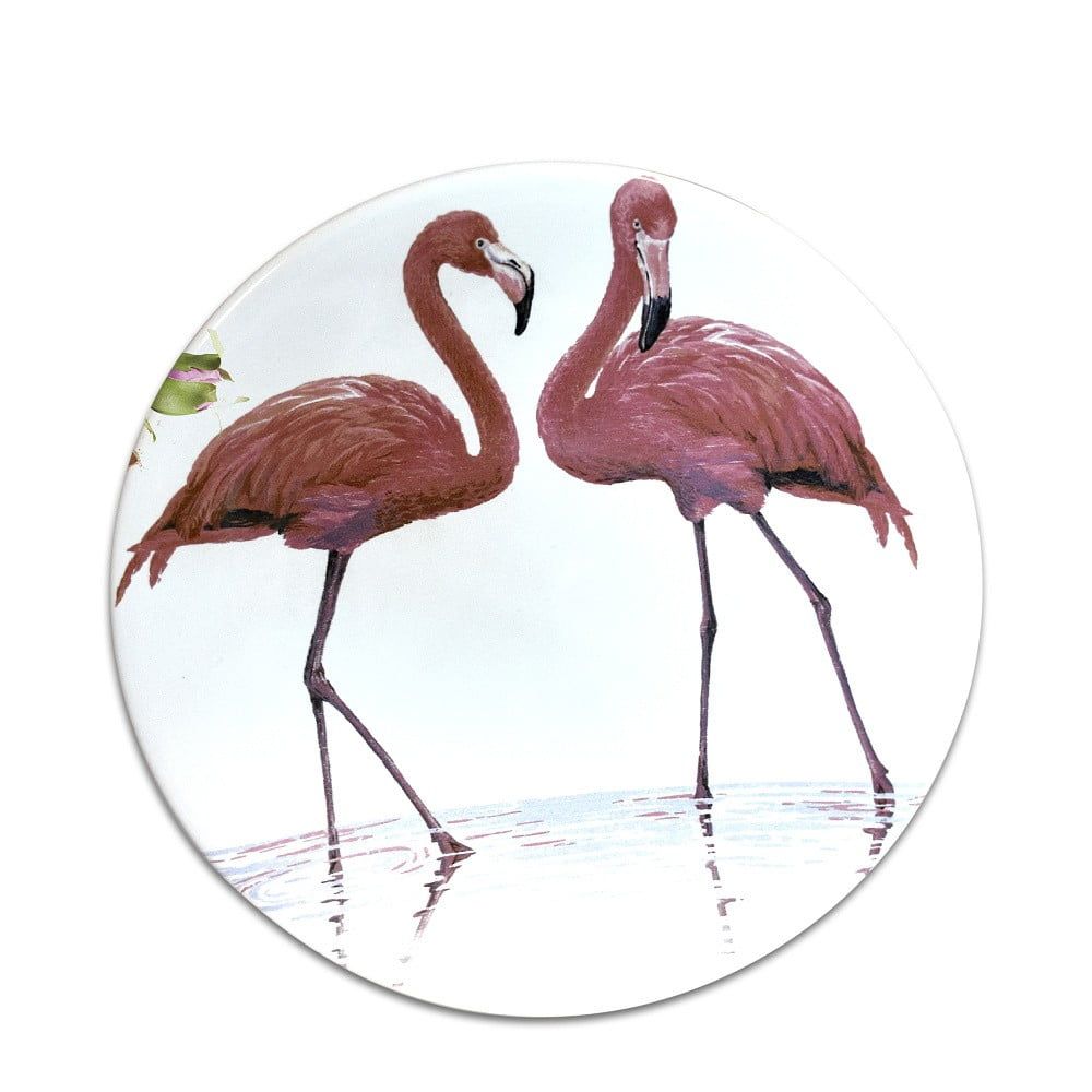 Keramický talíř Flamingo, ⌀ 25 cm - Bonami.cz