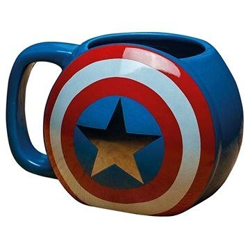 Marvel Captain America 3D - hrnek - alza.cz
