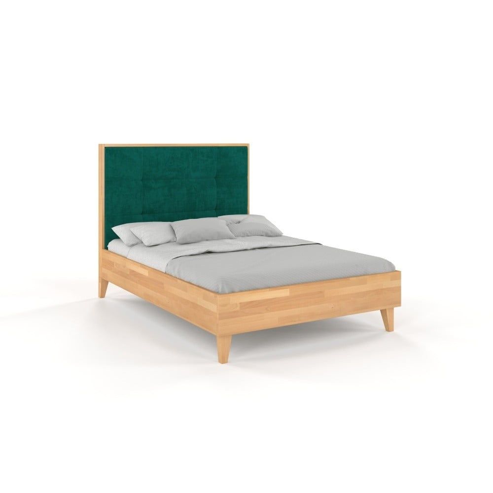 Dvoulůžková postel z masivního bukového dřeva SKANDICA Frida, 140 x 200 cm - Bonami.cz