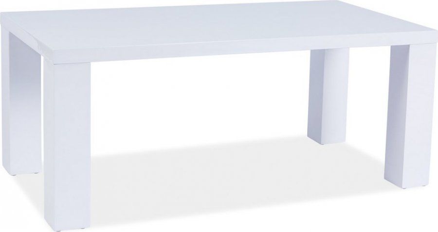 Konferenční stolek MONTEGO C 120x60 cm bílá lesk - M DUM.cz