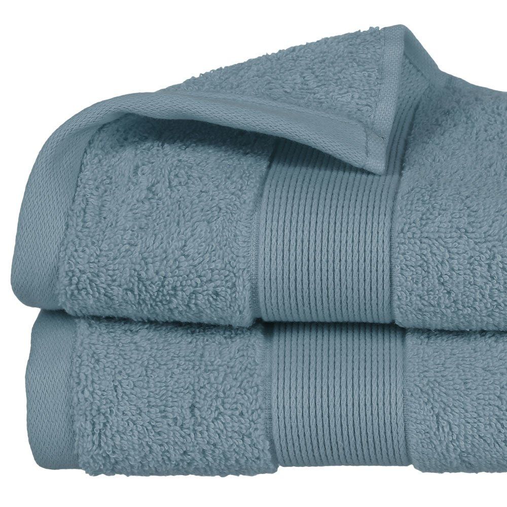 Atmosphera Koupelnový ručník z bavlny v modré barvě - EDAXO.CZ s.r.o.