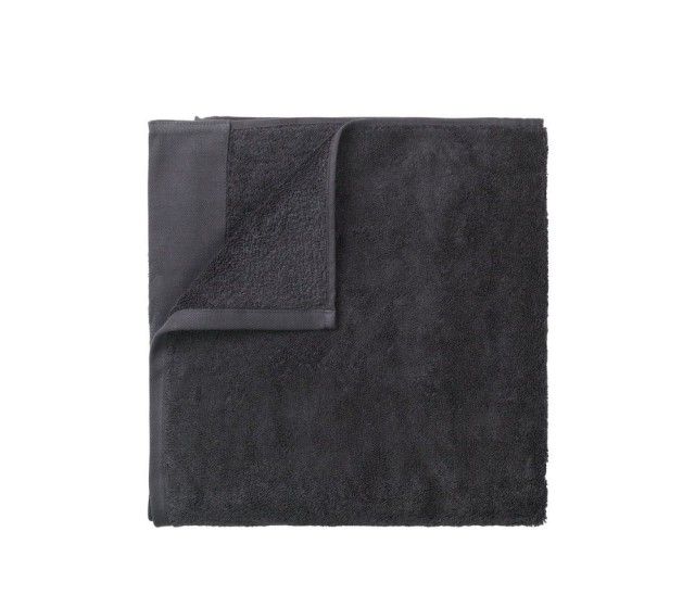Tmavě šedý bavlněný ručník Blomus, 50 x 100 cm - Bonami.cz