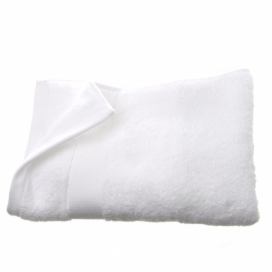 Atmosphera Ručník, bílý ručník, bavlněný ručník - bílá barva, 130 x 70 cm