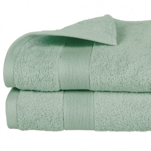Atmosphera Créateur d\'intérieur Koupelnový ručník z bavlny v zelené barvě - EMAKO.CZ s.r.o.