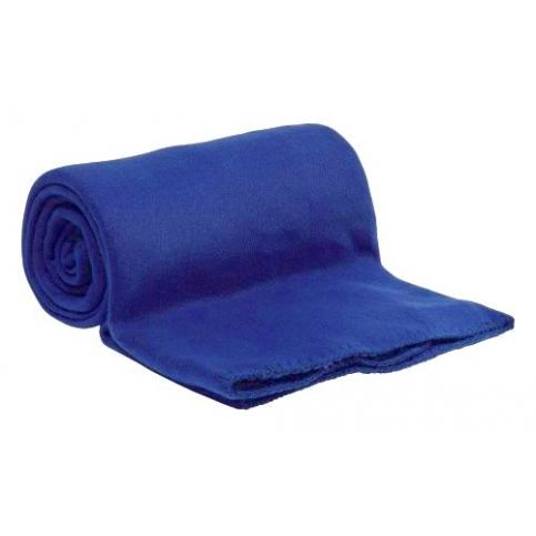 Fleecová deka královská modrá Rozměr: 200 x 230 cm - Výprodej Povlečení