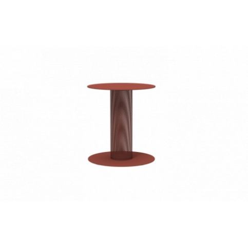 TRE DESIGN Odkládací stolek NASZ TRE Ø 49 cihlový - Alhambra | design studio