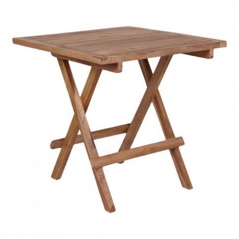 House Nordic Odkládací stolek zahradní COFFEE BILBAO,50 cm,teak dřevo - Alhambra | design studio