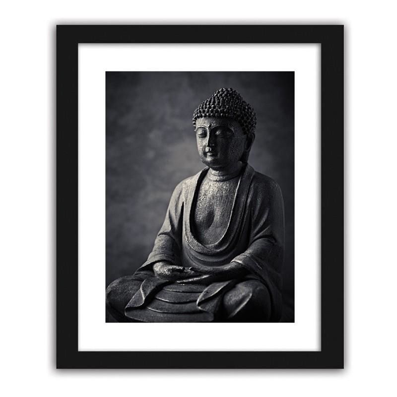 CARO Obraz v rámu - Buddha 3 30x40 cm - GLIX DECO s.r.o.