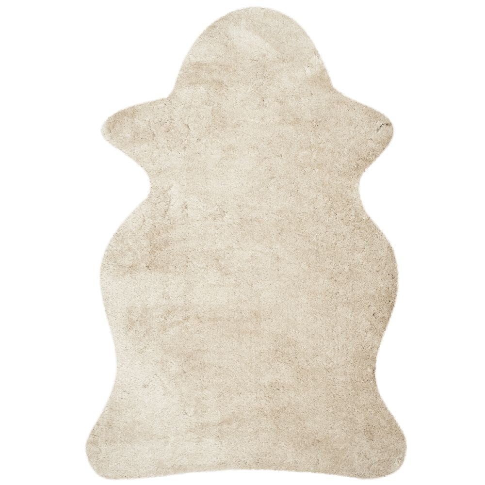 Bílá umělá kožešina Safavieh Tegan, 152 x 91 cm - Bonami.cz