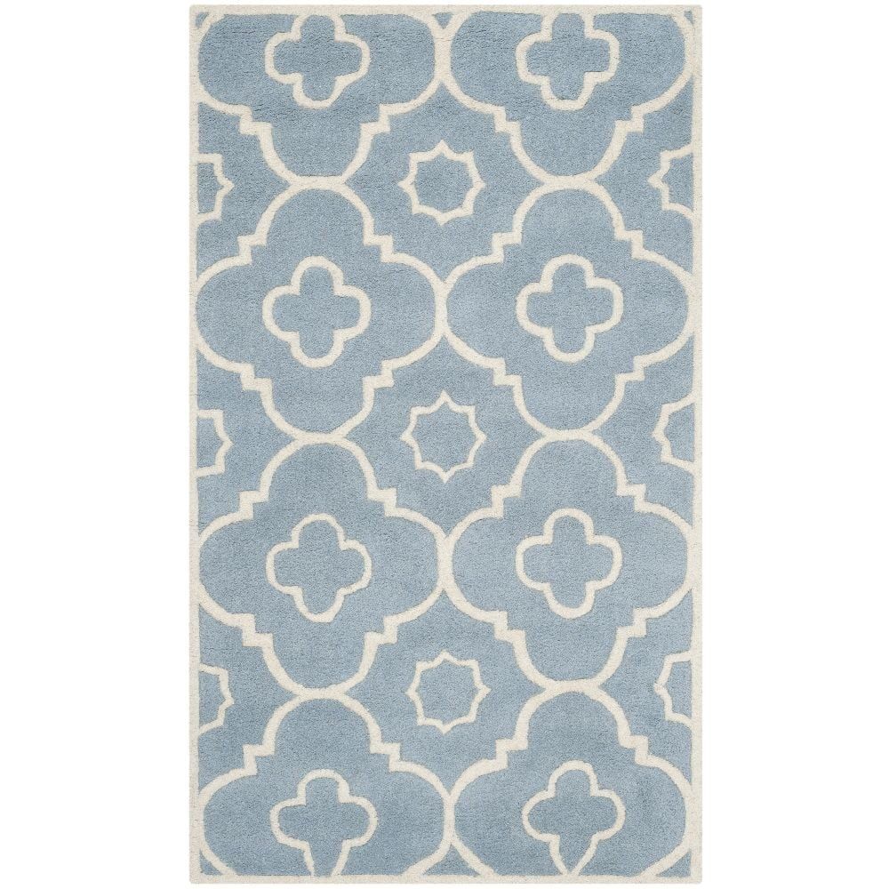 Vlněný koberec Safavieh Alexa Blue, 182 x 121 cm - Bonami.cz