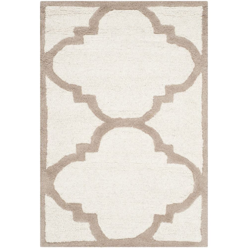 Vlněný koberec Safavieh Clark Cream, 91 x 60 cm - Bonami.cz