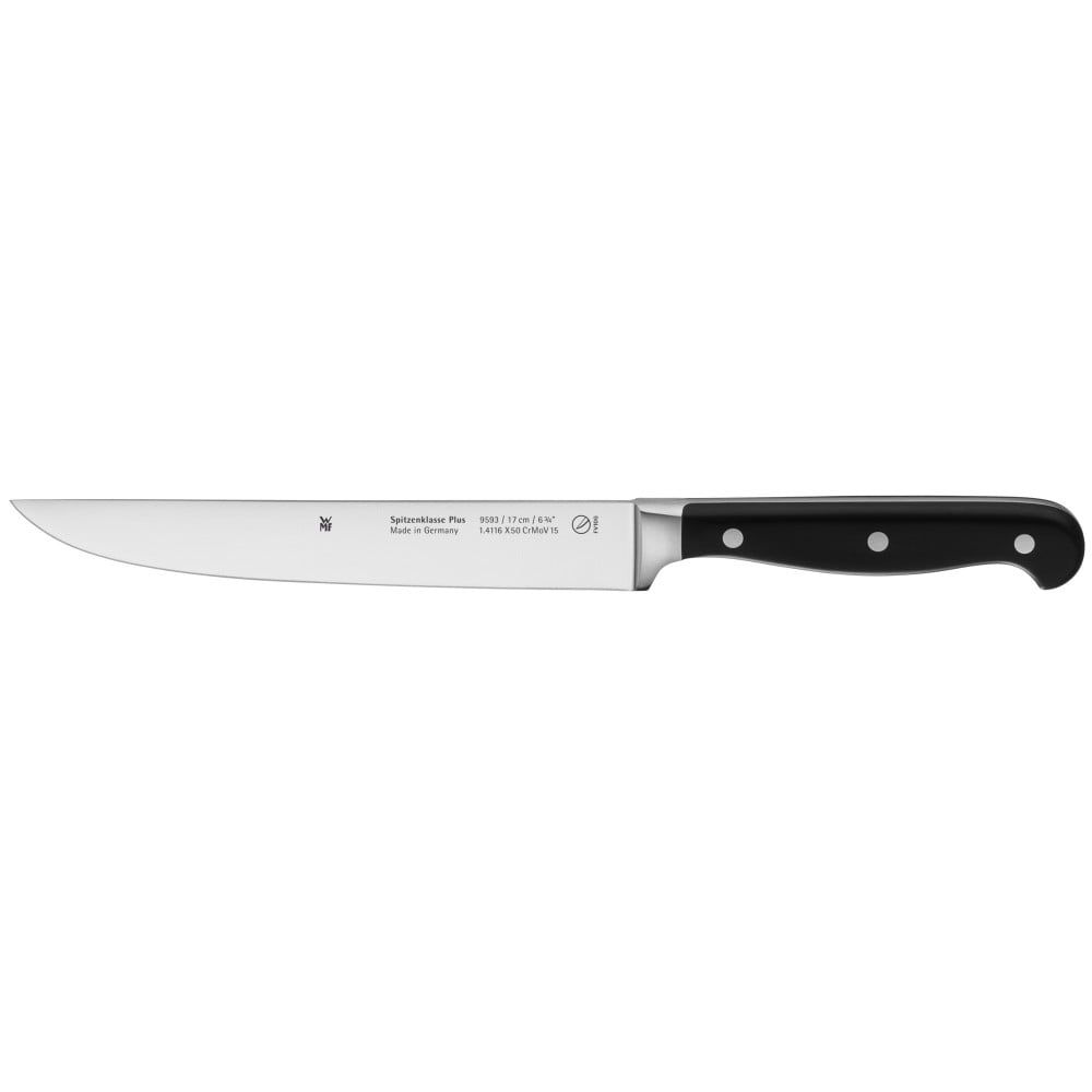 Nůž ze speciálně kované nerezové oceli WMF Spitzenklasse Plus, délka 17 cm - Chefshop.cz