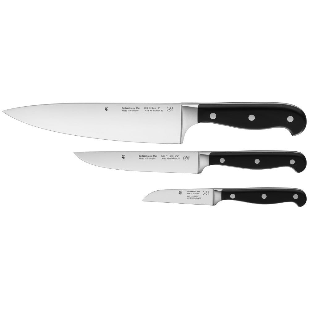 Sada 3 nožů ze speciálně kované nerezové oceli WMF Spitzenklasse Plus - Chefshop.cz