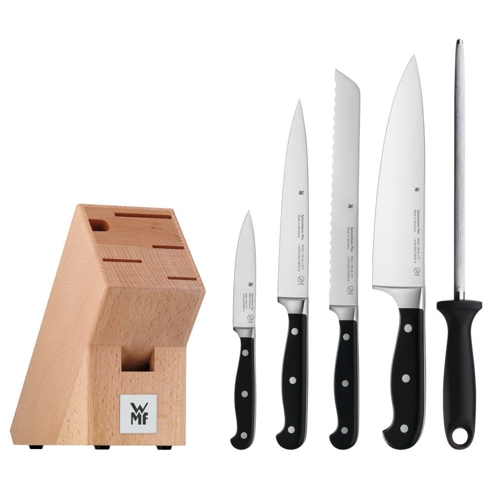 WMF Sada nožů s ocílkou Spitzenklasse Plus 6 ks - Chefshop.cz